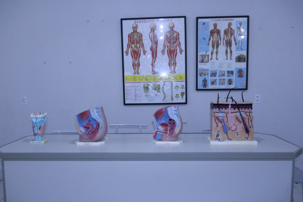 Laboratório de Anatomia e Neuroanatomia — vista do ambiente